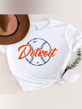 Detroit Baseball Tee